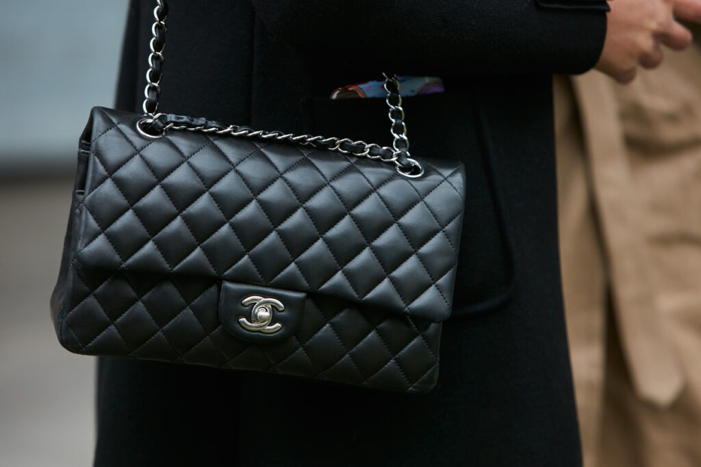 bag, luxury, fashion, elegance, one woman only, black color, leather, Italy, personal accessory, adult, clothing