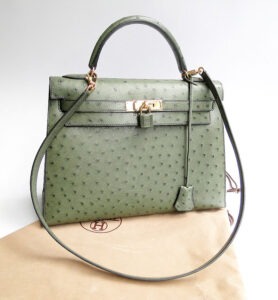 Hermès designer bag –Kelly Bag, named after Grace Kelly