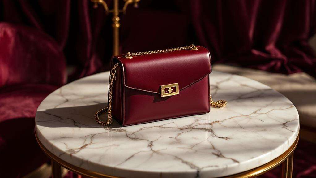 burgundy symbolizes opulence elegance