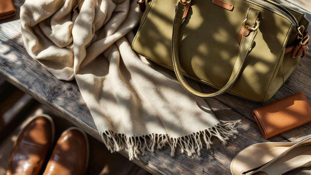 natural hues and greenery